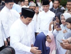 Iduladha 1445 H: Prabowo Subianto Hadiri Pertemuan dengan Warga di Hambalang Bogor