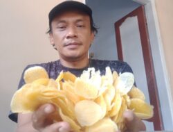 Warga Pulorejo Jombang Berhasil Produksi 50 Kg Emping Singkong Renyah dalam Sehari