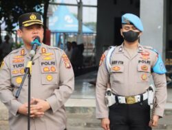 Polisi Menggelar Apel Besar untuk Memusnahkan Premanisme di Terminal Tanjung Priok