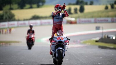 Marc Marquez Melebihkan Rekor Valentino Rossi dengan Mengendarai Motor Ducati