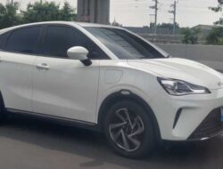 Konsumsi Daya Baterai Baru Mobil Listrik Neta V-II saat Digunakan di Jalur Jakarta-Bandung