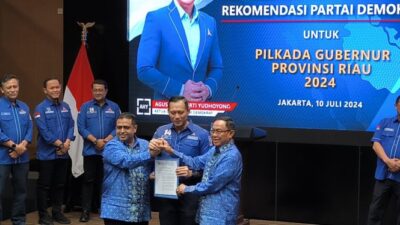 Partai Demokrat Mendukung Adik Nazaruddin dalam Pilkada Riau Tahun 2024