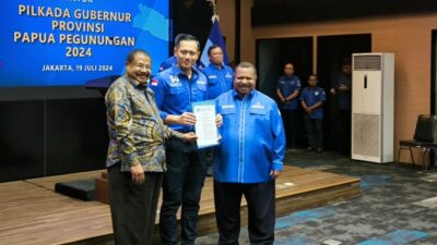 Partai Demokrat Mendukung John Tabo-Ones Pahabol sebagai Calon Gubernur Papua Pegunungan