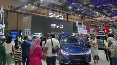 BYD Mobil Listrik China Terlaris di GIIAS 2024, Ini Jumlah Pembeliannya