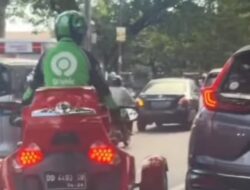 Orang Kaya Merasa Bosan, Memutuskan Menjadi Ojek Online Dengan Motor Senilai Setengah Miliar Rupiah