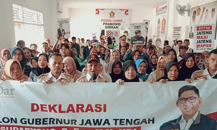 Kopdar Cilacap Mendukung Sudaryono Maju sebagai Pemimpin dalam Pemilihan Gubernur 2024