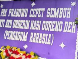 Karangan Bunga Dukungan untuk Prabowo Subianto Dikirim oleh Warga dan Pejabat Pasca Operasi di RSPPN Bintaro