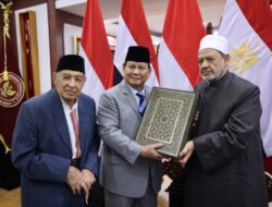 Grand Imam of Al Azhar Offers Prayers for Prabowo Subianto’s Success as Leader of Indonesia