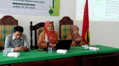 UIJ Mengirimkan Dua Kelompok KKN Tematik untuk Menangani Isu Pernikahan Anak dan Kampung NU