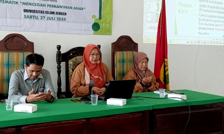 UIJ Mengirimkan Dua Kelompok KKN Tematik untuk Menangani Isu Pernikahan Anak dan Kampung NU