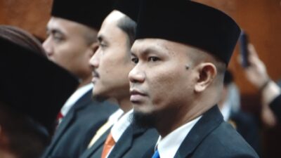 Setelah dilantik DPRD, Bang Udin bertekad menyelesaikan utang pengabdian ke masyarakat