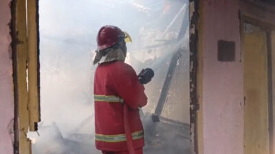 Rumah Terbakar di Banyuwangi, Pemilik Mengalami Kerugian Besar