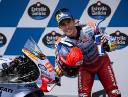 Marc Marquez Menang di Sprint Race MotoGP Aragon 2024, Francesco Bagnaia Tidak Berhasil Naik Podium