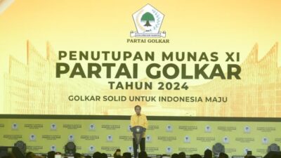 Sangat Senang: Jokowi Nyaman Hadir di Munas Golkar