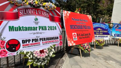 Megawati dan Surya Paloh Sampaikan Selamat untuk PKB yang Menyelenggarakan Muktamar di Bali