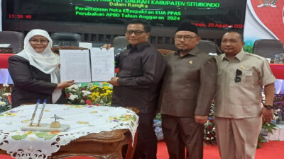 Dewan Perwakilan Rakyat Daerah Situbondo Menyetujui KUA-PPAS PAPBD 2024 dengan beberapa Syarat