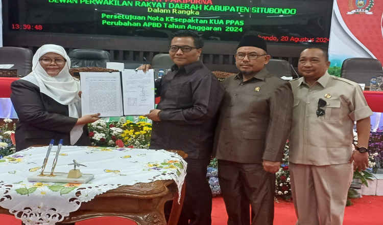 Dewan Perwakilan Rakyat Daerah Situbondo Menyetujui KUA-PPAS PAPBD 2024 dengan beberapa Syarat