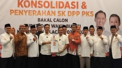 PKS Mendukung Pasangan Syamsul-Sindy di Pilkada Cilacap 2024