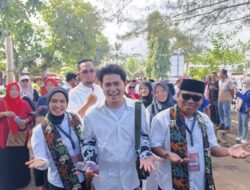 Cakra Khan Dampingi Paslon Citra-Ino ke KPU Pangandaran