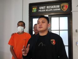 Pria yang membawa senjata api dan narkoba ditangkap oleh polisi di Tanjung Priok