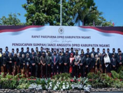 45 Anggota DPRD Ngawi Dilantik untuk Periode 2024-2029, 12 Di Antaranya Merupakan Wajah Baru