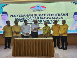 Golkar Resmi Merekomendasikan Ony dan Antok untuk Maju Lagi di Pilkada Ngawi 2024