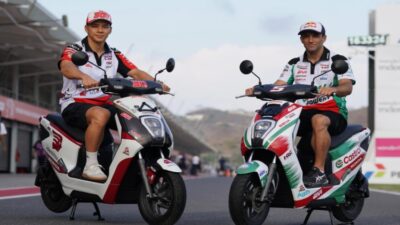 Honda EM1 dan PCX160 Bergabung dalam Mendukung Tim Repsol Honda di MotoGP Mandalika