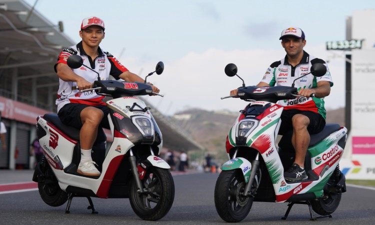 Honda EM1 dan PCX160 Bergabung dalam Mendukung Tim Repsol Honda di MotoGP Mandalika