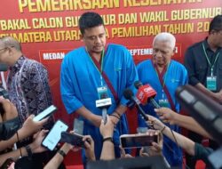 Bobby Nasution-Surya Melakukan Pemeriksaan Kesehatan di RSUP Adam Malik