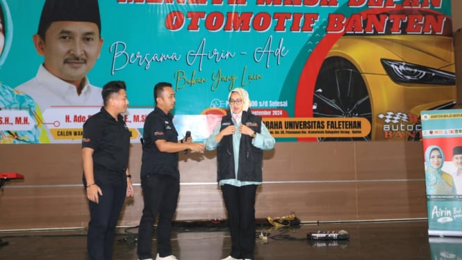 Airin Ajak Komunitas Otomotif untuk Sinergi Promosikan Wisata Banten