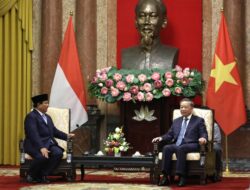 Prabowo Subianto Bertemu Presiden Vietnam di Hanoi untuk Bahas Kemitraan Strategis