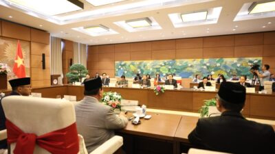 Prabowo Subianto Bertemu Ketua Majelis Nasional Vietnam Bahas Potensi Kerja Sama Setelah Bertemu Presiden Vietnam