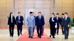 Prabowo Subianto Meets Vietnam’s Prime Minister, Expresses Admiration for Vietnam’s Independence Struggle