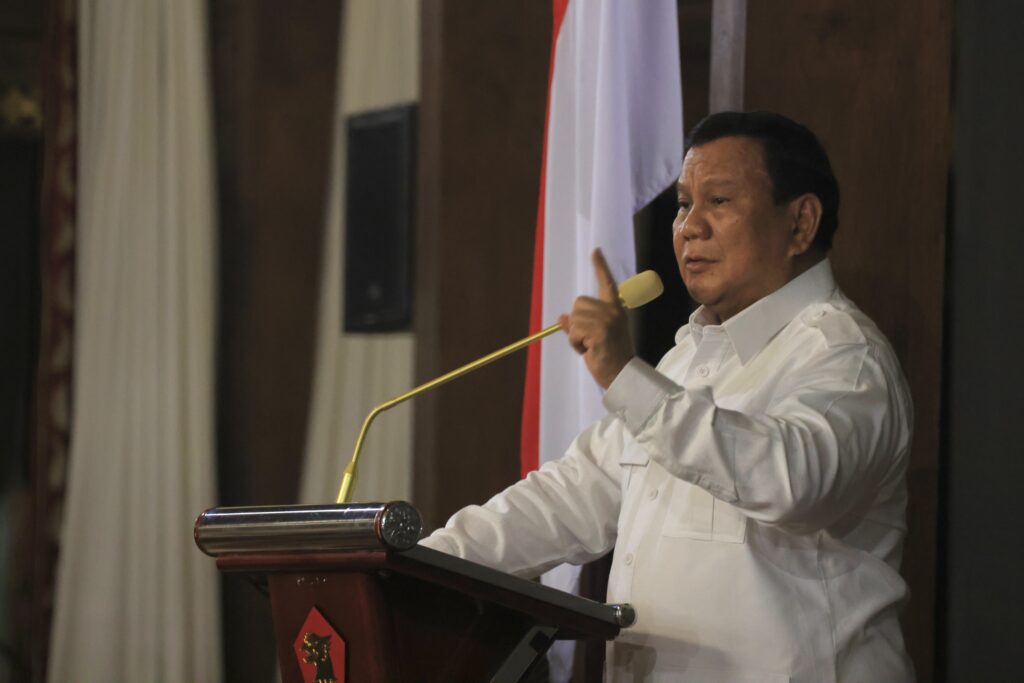 Prabowo Subianto: I Wish to Stay True to the Truth and Defend the People until my Last Breath