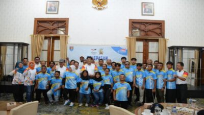 34 Atlet PCNI Kontingen Peparnas XVII Dari Cilacap Dilepas untuk Meraih 10 Medali Emas