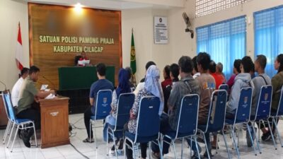 28 PKL di Cilacap Menyalahi Peraturan Daerah, Disidang di Tipiring