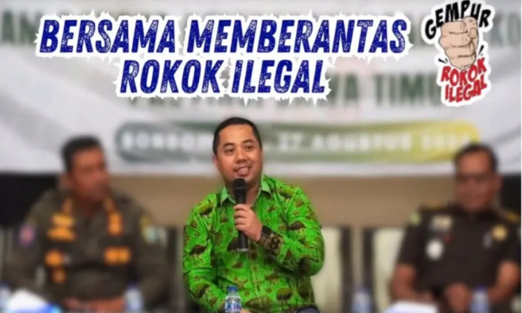 DPRD Jatin dan Satpol PP Bondowoso Bersama Masyarakat Berantas Penjualan Rokok Ilegal