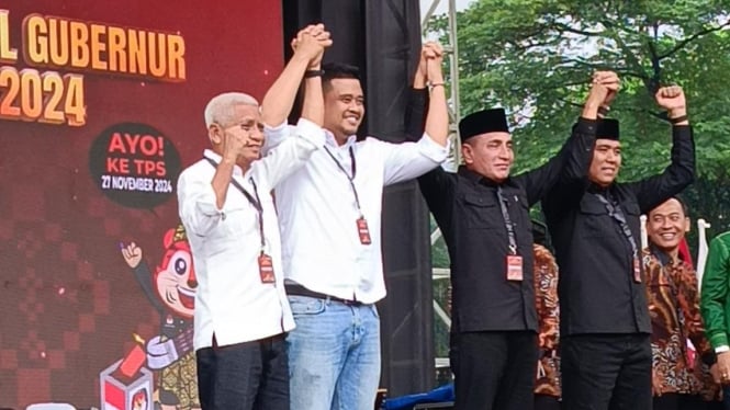 PDIP menyatakan bahwa Paman Bobby Nasution bergabung dengan tim pemenangan Edy Rahmayadi-Hasan