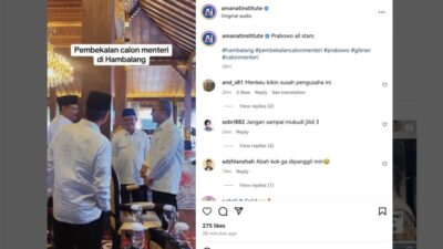 Para Calon Menteri Prabowo Ikuti Pembekalan di Hambalang untuk Meningkatkan Keakraban