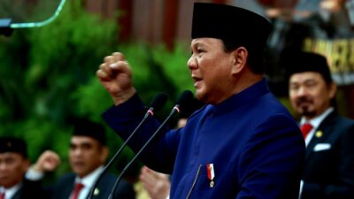 Prabowo mendukung kemerdekaan Palestina dalam pidato sebagai Presiden RI