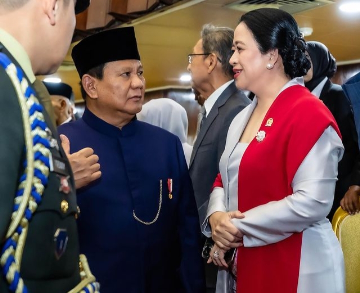 Megawati Soekarnoputri Memberikan Ucapan Selamat kepada Prabowo dan Gibran saat Pelantikan Presiden 2024