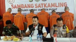 Polisi berhasil menangkap enam tersangka dalam kasus tawuran di Cempaka Putih, Jakarta Pusat