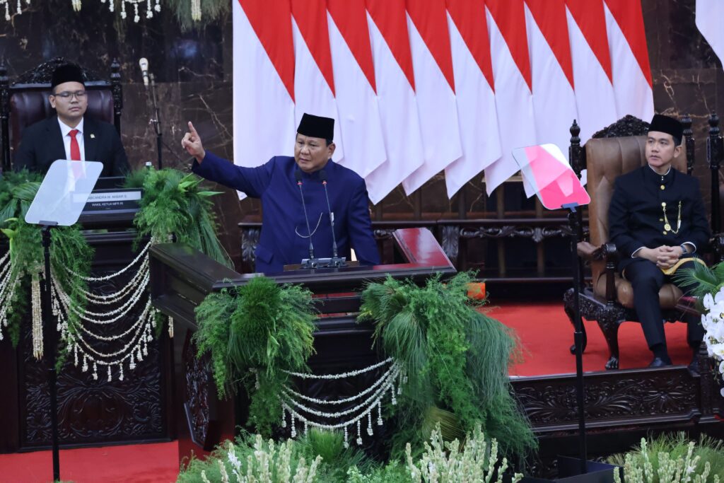 The Inauguration of the President and Vice President-Elect for the 2024-2029 Term at the Nusantara Building, MPR/DPR/DPD, Senayan, Jakarta | October 20, 2024