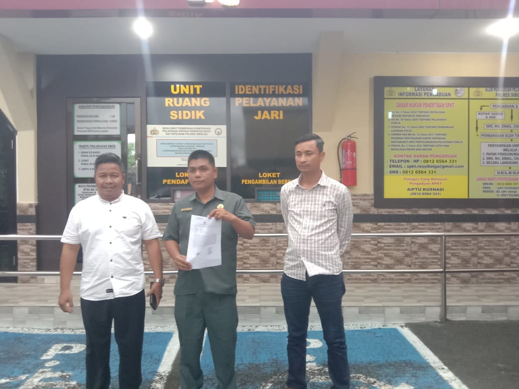 Warga Sibolga Tapteng Melaporkan Rekan Bisnis yang Dirasakan Menipu kepada Polisi