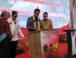 Luhut Menyelenggarakan Peresmian Bandara Dhoho Kediri Serta Meresmikan Groundbreaking Akses Jalan Tol di Kota Tersebut