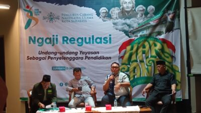 Memberikan Pemahaman Hukum kepada Lembaga Pendidikan: LPBHNU Surabaya Mengaji Regulasi