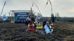 Event Ijen Caldera Fiesta Disparbudpora Bondowoso, Menampilkan Pertunjukan Seni Tari Ojung, Singo Ulung, dan Rokat Bumih