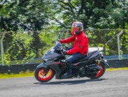 “Test Ride Yamaha Aerox Alpha: Sensasi Berbeda di Sirkuit Sentul”