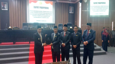 DPRD Bondowoso Umumkan Bupati dan Wakil Bupati Terpilih Pilkada 2024