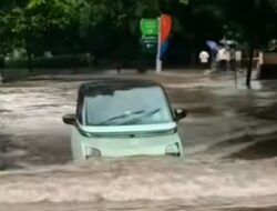 GR Yaris Pilihan Insinyur: Keunggulan Mobil Listrik di Tengah Banjir